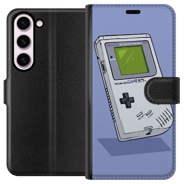 Samsung Galaxy S23 Lommeboketui Game Boy Lilla