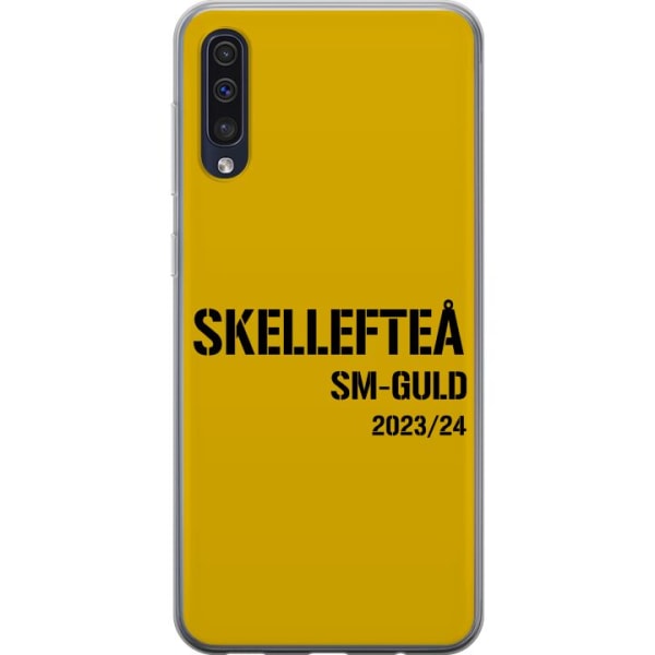 Samsung Galaxy A50 Gjennomsiktig deksel Skellefteå SM GULL