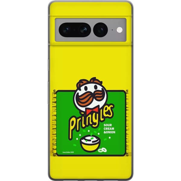 Kompatibel Mobilcover til Google Pixel 7 Pro Pringles gul