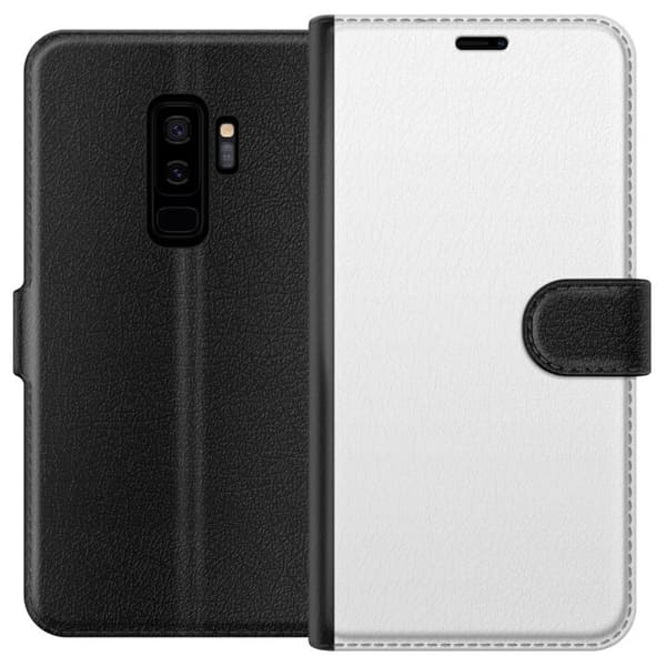 Kompatibelt Plånboksfodral till Samsung Galaxy S9+ White . . .