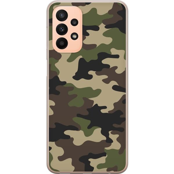 Kompatibelt Mobildeksel til Samsung Galaxy A23 Militær