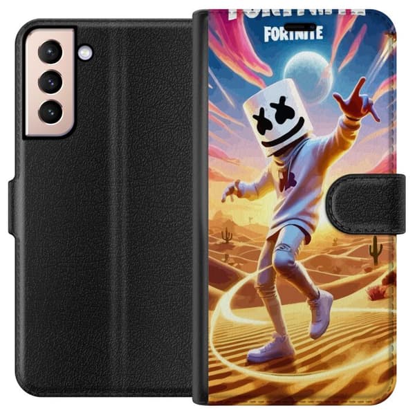 Kompatibelt Plånboksfodral till Samsung Galaxy S21 Fortnite