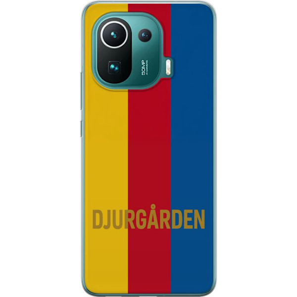 Xiaomi Mi 11 Pro Gjennomsiktig deksel Djurgården – fotball