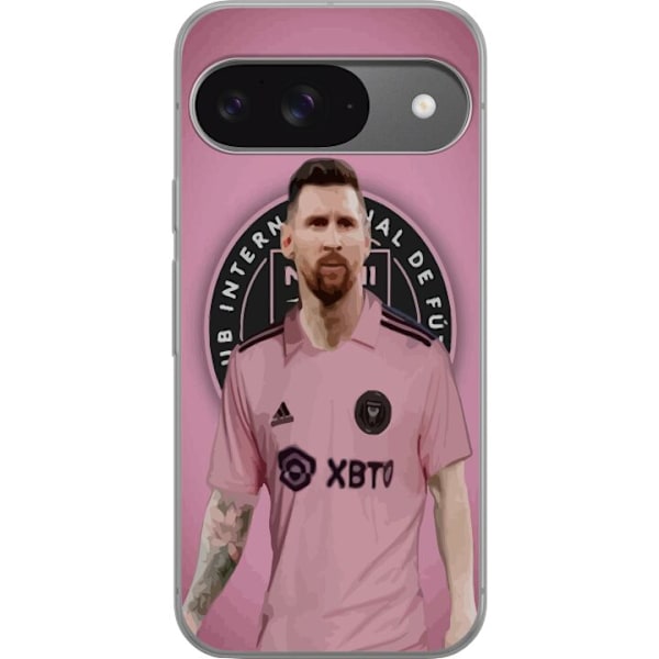 Google Pixel 9 Pro Gjennomsiktig deksel Lionel Messi