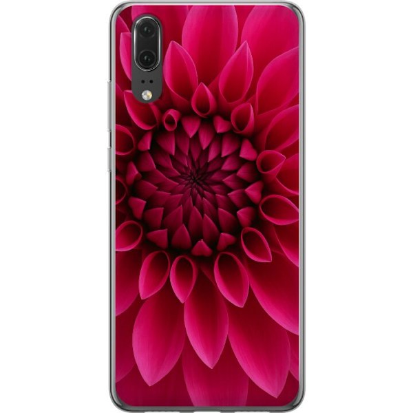 Huawei P20 Gjennomsiktig deksel Rosecore