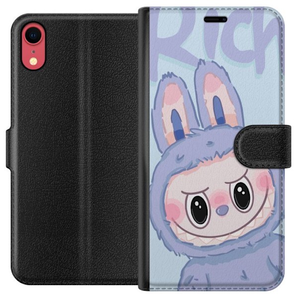 Apple iPhone XR Plånboksfodral Blue Bunny Labubu