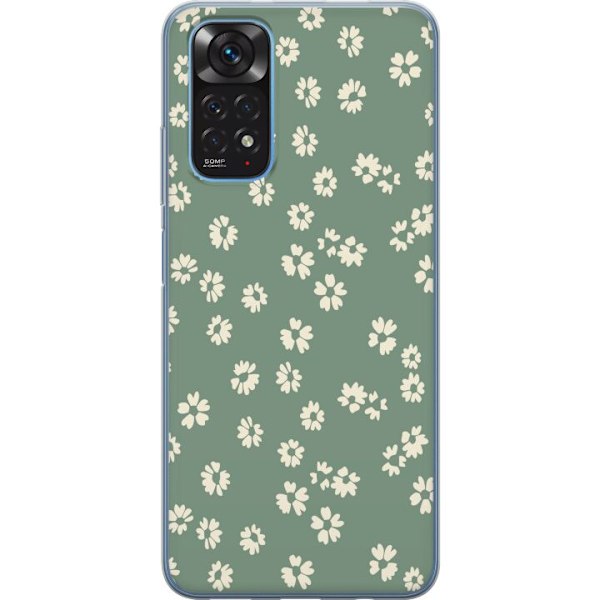 Xiaomi Redmi Note 11 Gjennomsiktig deksel Blomsterdrøm - Farg
