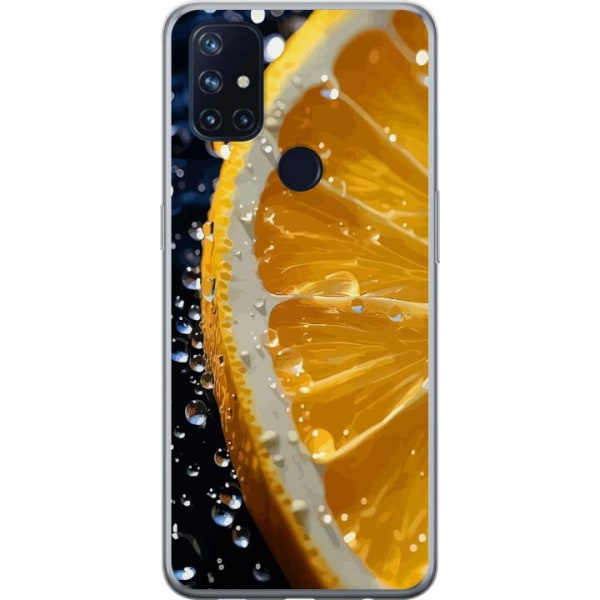 OnePlus Nord N10 5G Gennemsigtig cover Appelsin
