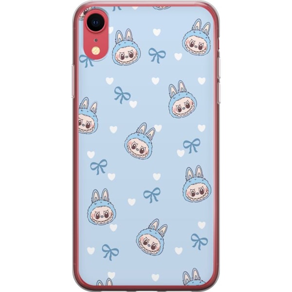 Apple iPhone XR Gennemsigtig cover Labubu Ildånd