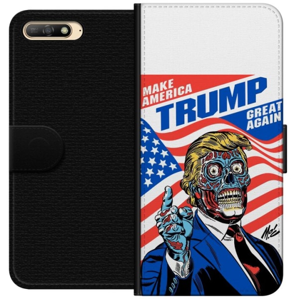 Huawei Y6 (2018) Lommeboketui  Trump