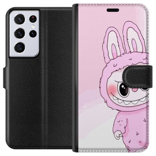 Samsung Galaxy S21 Ultra 5G Plånboksfodral Labubu Bunny Series