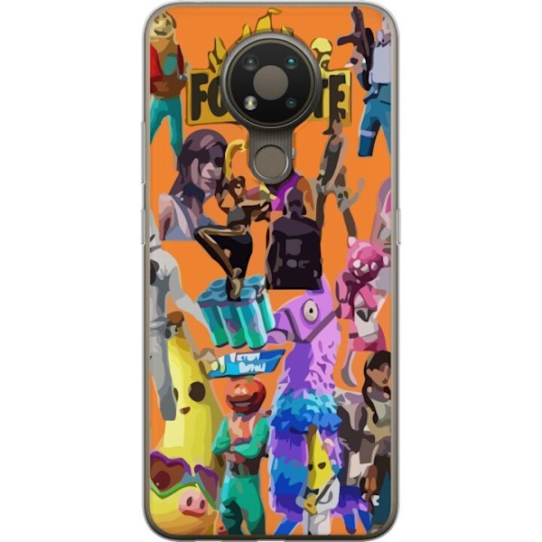 Nokia 3.4 Gennemsigtig cover Fortnite