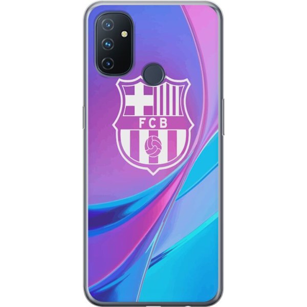 OnePlus Nord N100 Läpinäkyvä kuori FC Barcelona