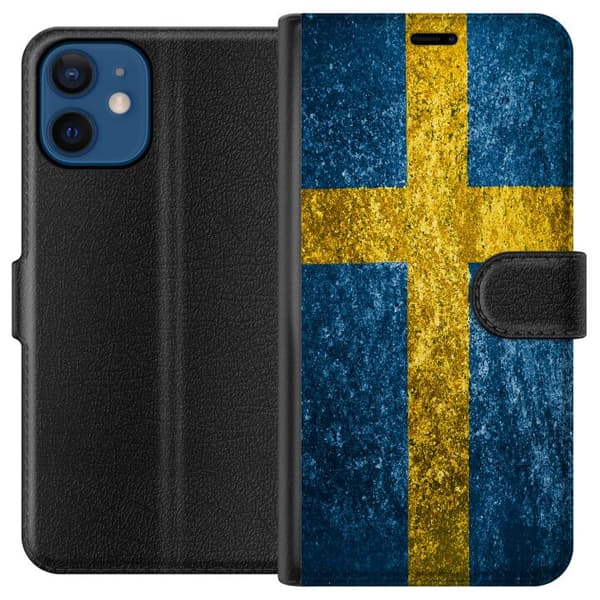 Yhteensopiva Lompakkokotelo Apple iPhone 12 mini Ruotsi