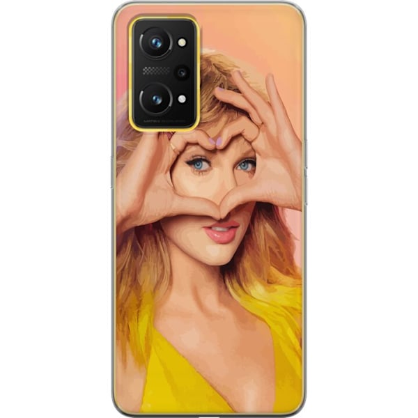 Realme GT Neo 3T Läpinäkyvä kuori Taylor Swift