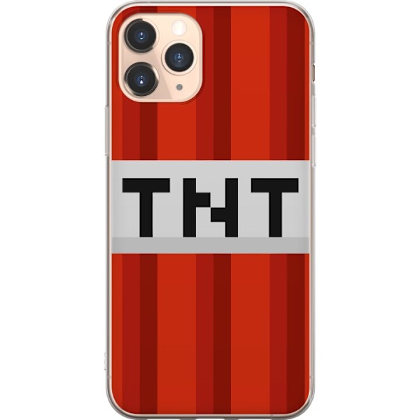 Apple iPhone 11 Pro Läpinäkyvä kuori Minecraft TNT