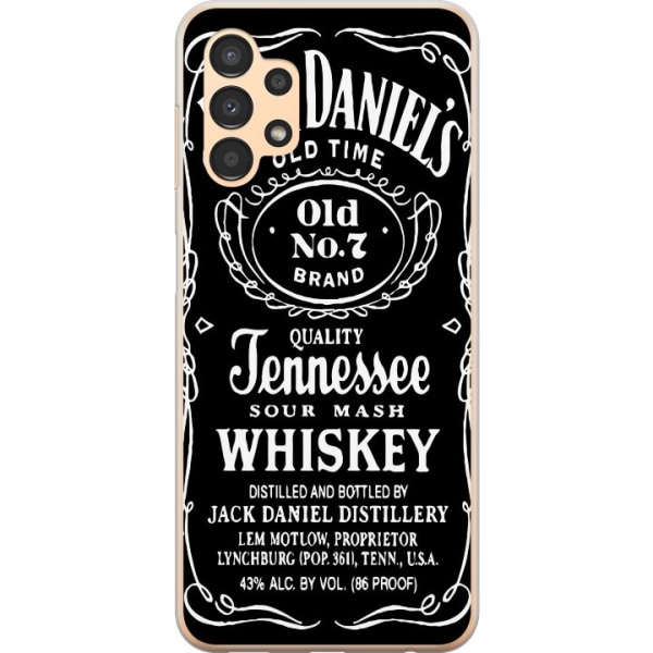 Samsung Galaxy A13 Genomskinligt Skal Jack Daniels