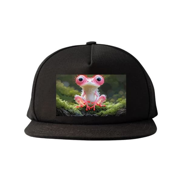 Snapback-lippalakki musta one size