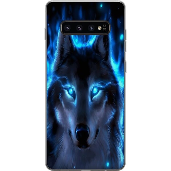 Samsung Galaxy S10 Gennemsigtig cover Ulv