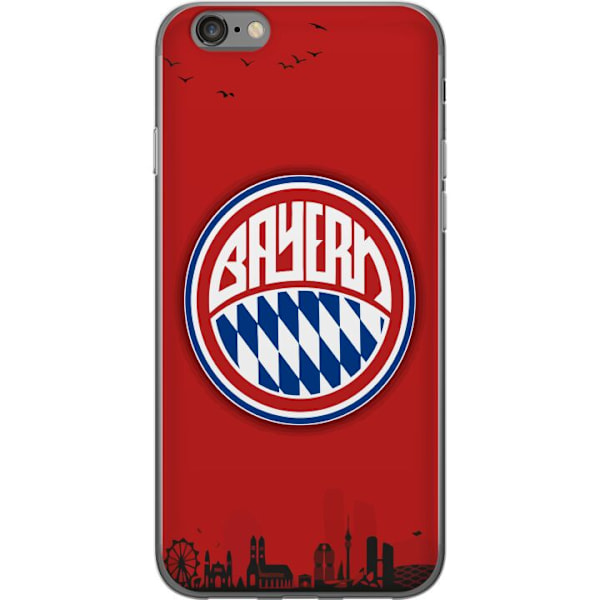 Apple iPhone 6 Gennemsigtig cover FC Bayern München