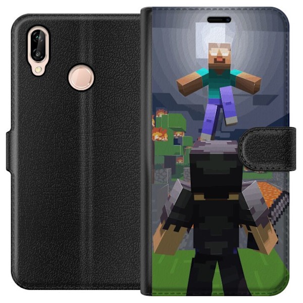 Huawei P20 lite Lompakkokotelo Minecraft