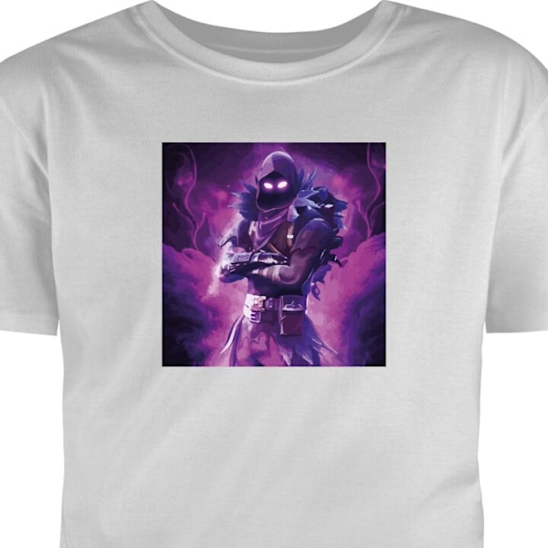 Barn-T-shirt | Bekväm T-shirt för Barn Fortnite grå 1-2 År