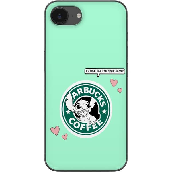 Kompatibelt Mobilskal till Apple iPhone 16e Stitch Kaffe