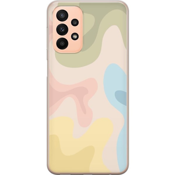 Samsung Galaxy A23 5G Gennemsigtig cover Farveskala
