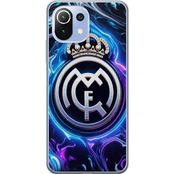 Xiaomi Mi 11 Lite Gennemsigtig cover Real Madrid