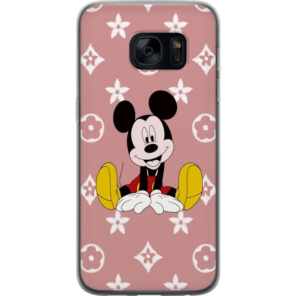 Samsung Galaxy S7 Läpinäkyvä kuori Mickey Mouse