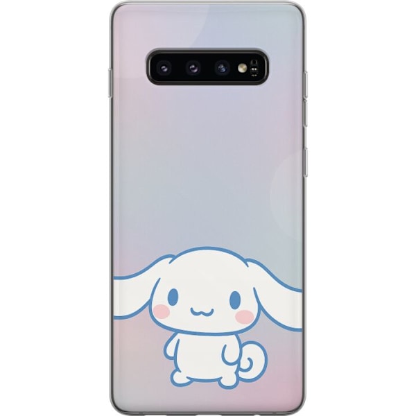 Samsung Galaxy S10 Genomskinligt Skal Kawaii Sanrio Cinnamonroll