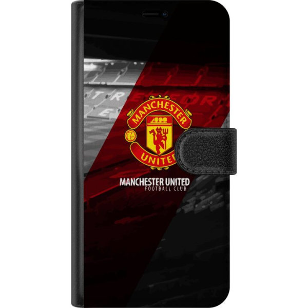 Apple iPhone 15 Lompakkokotelo Manchester United FC