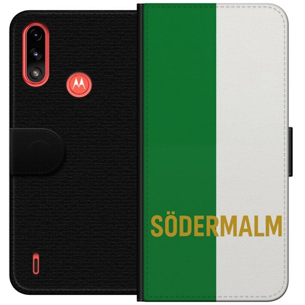 Motorola Moto E7 Power Plånboksfodral Södermalm – fotboll