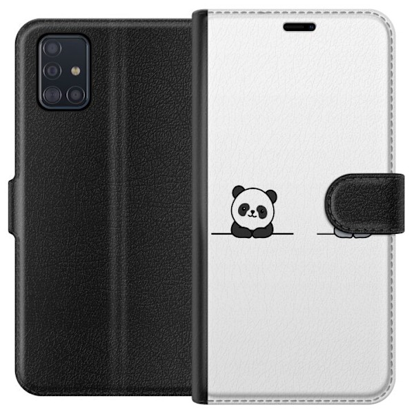 Samsung Galaxy A51 Lompakkokotelo Panda Koala