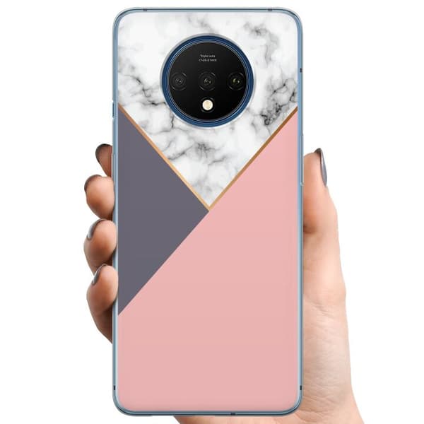 Kompatibelt Mobildeksel til OnePlus 7T Marmor Kutt