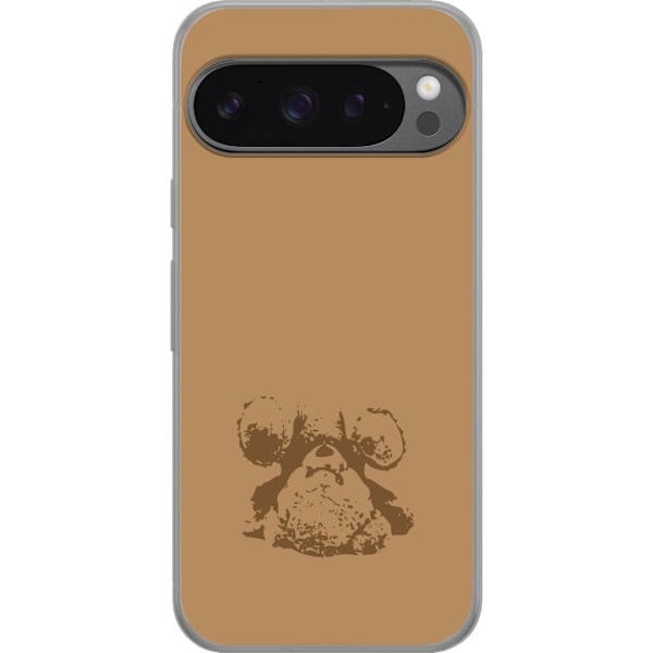 Google Pixel 9 Pro XL Gennemsigtig cover Teddybjörn