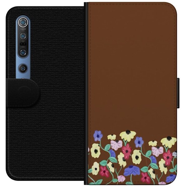 Xiaomi Mi 10 Pro 5G Tegnebogsetui Blomster