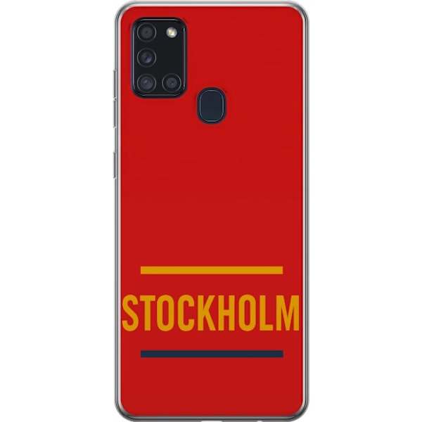 Samsung Galaxy A21s Genomskinligt Skal Stockholm – Hockey