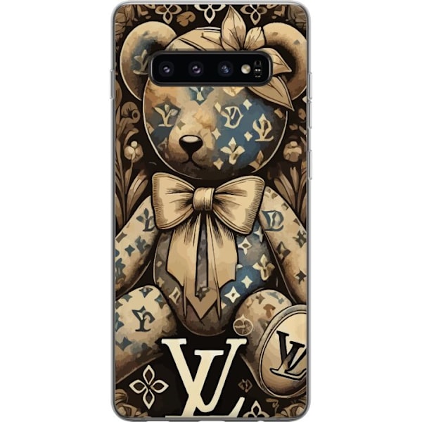 Samsung Galaxy S10 Gjennomsiktig deksel Teddy Vuitton