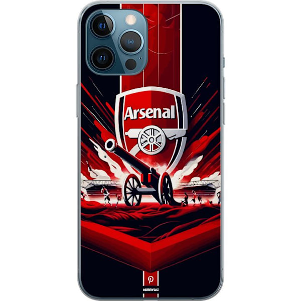Apple iPhone 12 Pro Max Läpinäkyvä kuori Arsenal