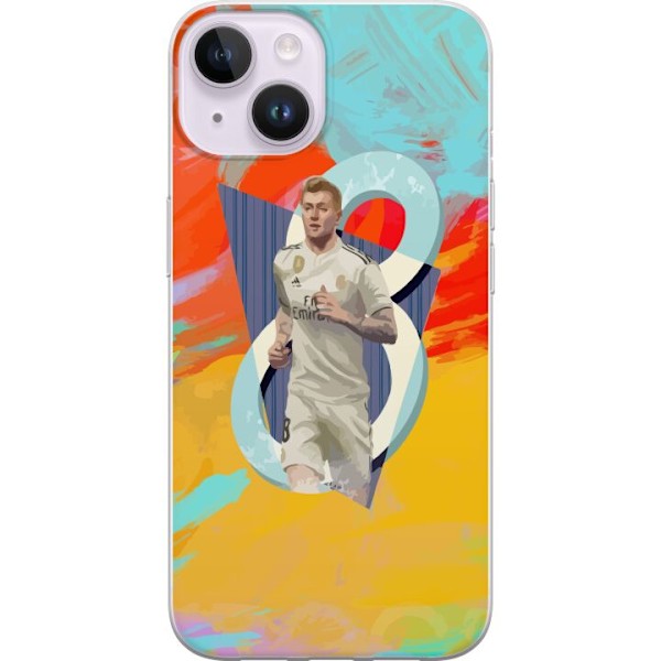 Apple iPhone 15 Läpinäkyvä kuori Toni Kroos