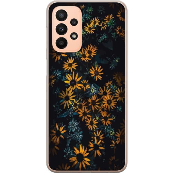 Kompatibelt Mobildeksel til Samsung Galaxy A23 Blomster