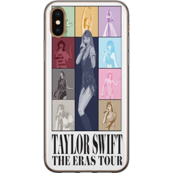 Apple iPhone X Läpinäkyvä kuori Taylor Swift