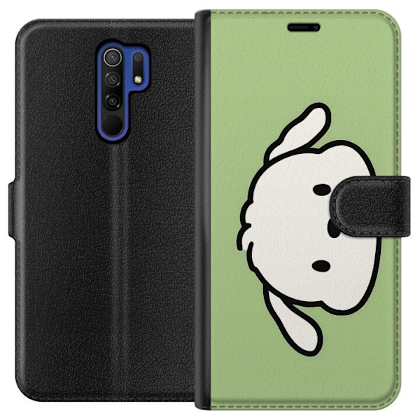 Xiaomi Redmi 9 Lompakkokotelo Snoopy Flip