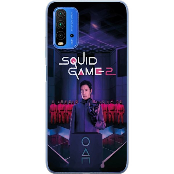 Xiaomi Redmi Note 9 4G Genomskinligt Skal Squid Game 2 -  Leda