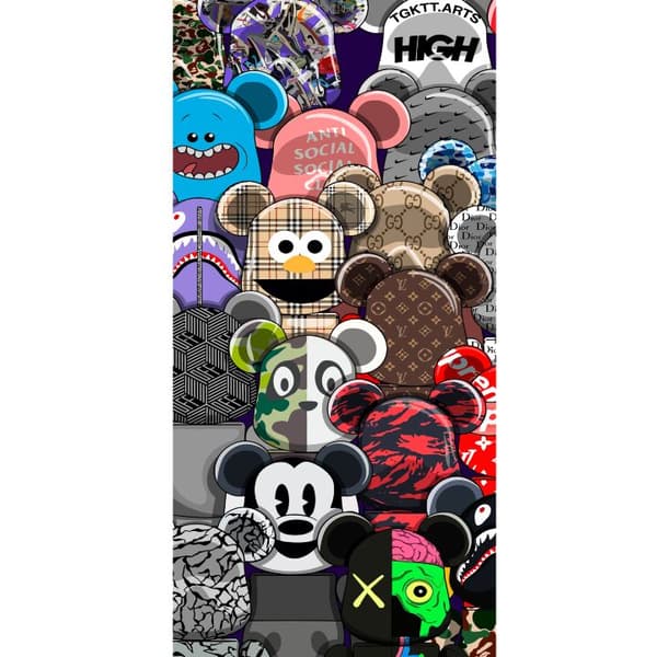 Kompatibel Tegnebogsetui til Apple iPhone 13 Pro Mikey og banden