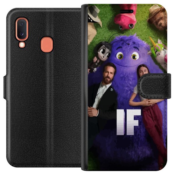 Samsung Galaxy A20e Lompakkokotelo IF: Låtsaskompisar