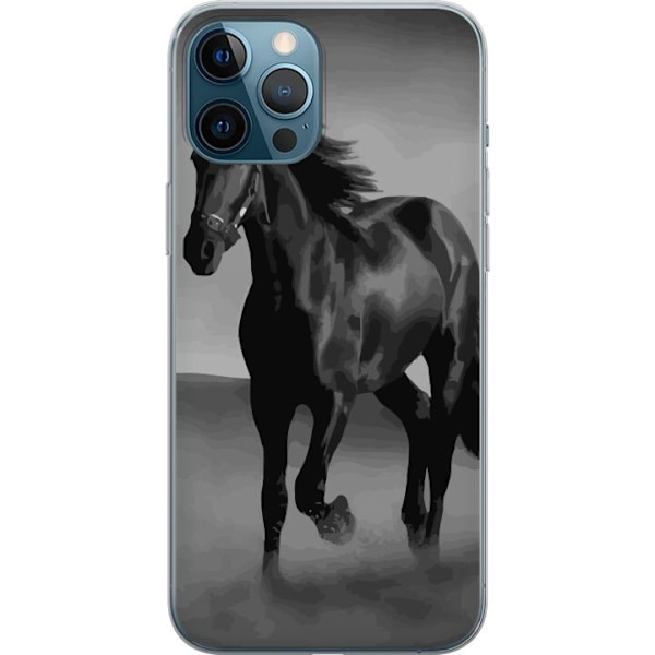 Apple iPhone 12 Pro Max Genomskinligt Skal Dark Horse