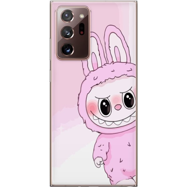 Samsung Galaxy Note20 Ultra Läpinäkyvä kuori Labubu Jänis-sarja