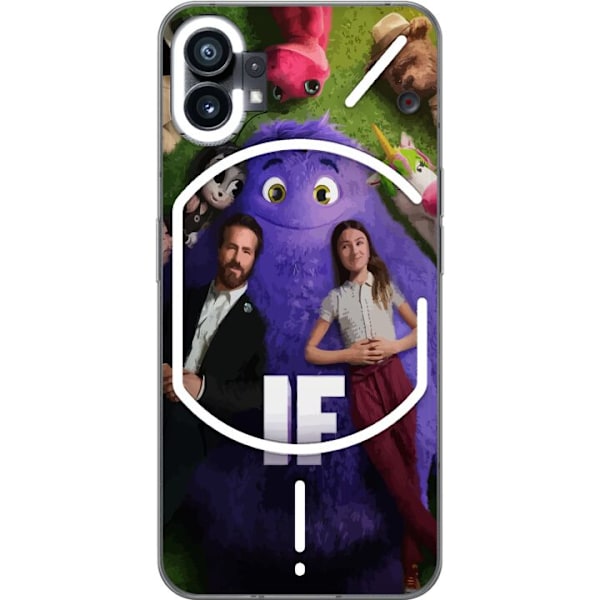 Nothing Phone (1) Gjennomsiktig deksel IF: Låtsaskompisar